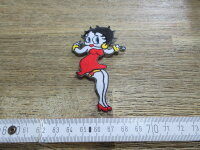 Betty Boop Silouette Pin-up Sitting Patch US Army...