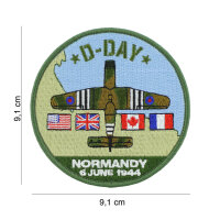 Patch Aufn&auml;her HORSA Airforce US Army Bomber USAAF D-Day 1944 Kokarde Vintage WK2