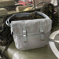 Kampftasche Schultertasche Umhängetasche Grau Tragegurt Waschbeutel Combat Bag