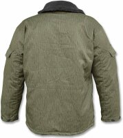 NVA Winter Jacke Jagdjacke Wattiert Pelzkragen Tarnjacke...