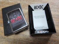 Zippo ACDC Black Ice AC/DC Kult Band Rock Music
