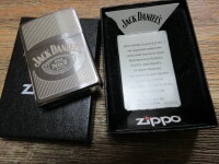 Zippo Jack Daniels Whiskey No 7 Lines