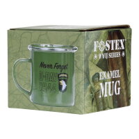 US Army Emaille Tasse Kaffeetasse 101st Airborne D-Day Never Forget