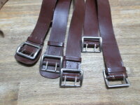 LW 2-thorn belt leather belt Ex NVA