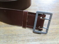 LW 2-thorn belt leather belt Ex NVA