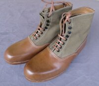 DAK Schn&uuml;rstiefel Afrikakorps Wehrmacht Tropenstiefel Low Boots