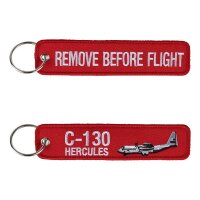 Keychain US Army C-130 Hercules Airplane