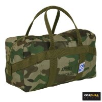 French Army Parachute Cargo Bag Canvas Kampftasche Armee...