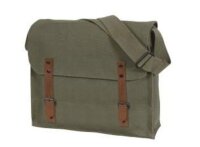 Medic Bag Umhängetasche Schultertasche Messenger Canvas Schwarz