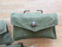 British Made US Army Verbandspäckchen + Tasche First Aid Bandage + Pouch WWII