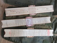 Original US Army Ari slide rule FT 155 -AM-1 M107 WWII