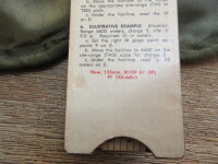Original US Army Ari Rechenschieber FT 155 -AM-1 M107 WWII