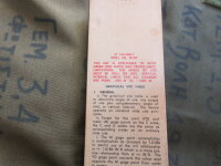 Original US Army Ari Rechenschieber FT 155 -AM-1 M107 WWII