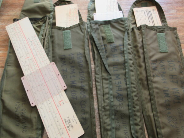 Original US Army Ari Rechenschieber155AMIHEMI07 Artillerie WWII