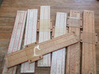 Original US Army Ari Rechenschieber HOW 75mm Table...