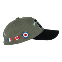Baseball Cap US Arm D-Day Invasion Stripes Allied Forces Flag Patche 80 yrs