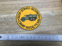 Patch Seek Strike Destroy WWII Tank US Army Mission Camp...