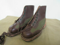Army Service Boots Schnürstiefel True Vintage Leder Stiefel Original Heritage 42