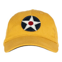 Baseball Cap USAAC US Army Air Corps Kokarde Patch WWII D-Day USAAF