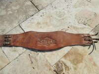 True Vintage Motorcycle Kidney Belt 1943 Lutece Brand...