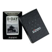 Zippo Lighter D-Day Landing Sherman Tank US Army...
