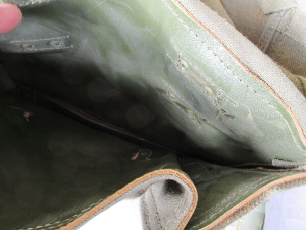 French Army Canvas Messenger Shoulder Bag