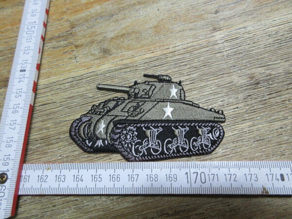 Patch M4 Sherman Panzer Tank Allied Star WWII Flight Jacket