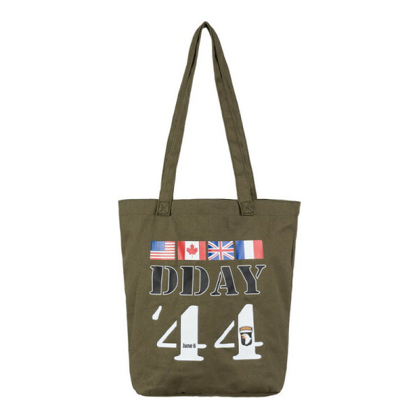 Canvas Bag DDAY 1944 Flags Allied Nations US Army RAF WWII