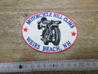 Patch Motorcycle Hill Climbing Weirs Beach NH USA Vintage...