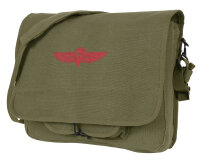 Canvas Paratrooper Messenger Bag Schultertasche