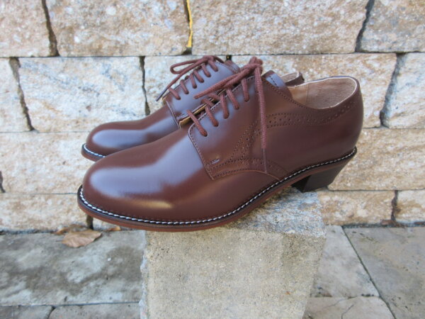 US Army Women Corps Schuhe WAC WASP WWII Uniform Schnürschuhe 38