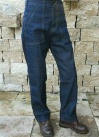 Quartermaster Denim Jeans 30er Women Style Rockabilly...