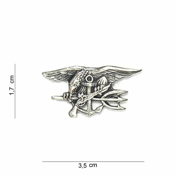 US Army Navy Seals Collar Badge Pin Insignia Uniform Marines USMC WK2 WKII WW2