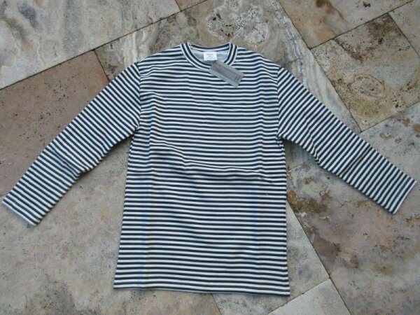 Russ Marine Pullover Winter Bretagne Shirt Tricot Ray&egrave; Sweater Sailor Navy WK WH