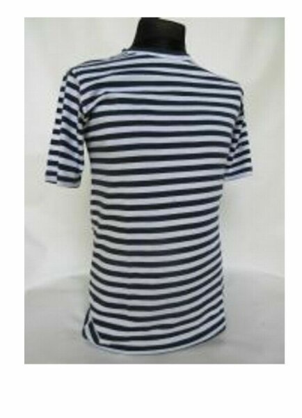 Russ Marine Tank Top Sommer Bretagne Shirt Tricot Ray&egrave; Marines Sailor Navy WK WH