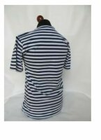 Russ Marine Tank Top Sommer Bretagne Shirt Tricot Ray&egrave; Marines Sailor Navy WK WH