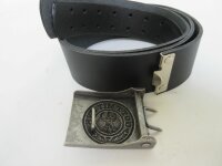 Set WH Koppelschloß Gott mit Uns Reichswehr Wehrmacht + Koppel Lederkoppel L-110