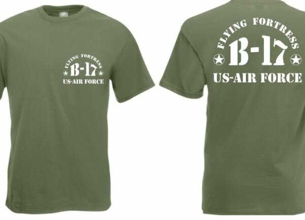 T-Shirt B17 Memphis Belle Flying Fortress US Army Airforce Pilots USMC #2 3-5XL