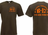 T-Shirt B17 Memphis Belle Flying Fortress US Army...