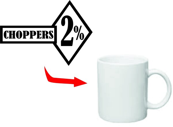 Coffee Mug 2% Choppers