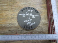 Patch US Army Navy Troops Normandy 1944 Kilroy was here...