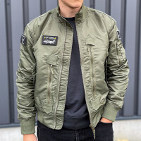 F-35 Fliegerjacke Bomberjacke Pilotenjacke US Army Airforce USAAF