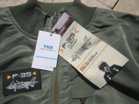 F-35 Fliegerjacke Bomberjacke Pilotenjacke US Army Airforce USAAF