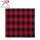Halstuch Bandana Red Plaid Rot kariert Flannelhemd Holzfäller Stil Rockabilly