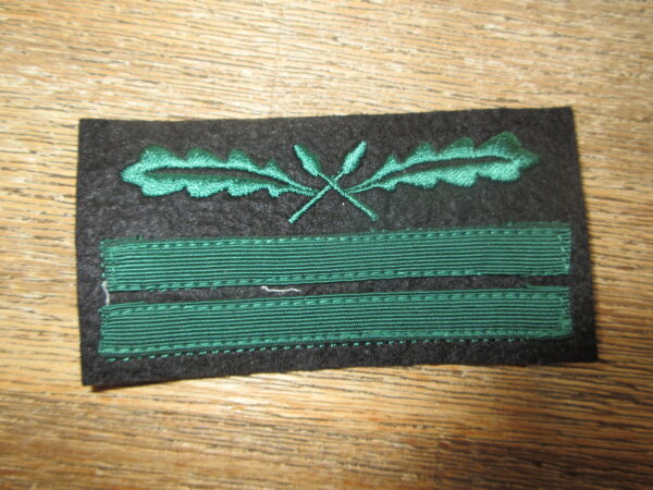 WH WW2 Ärmelabzeichen Dienstrang Tarnbekleidung Patch ObGfr Wehrmacht WK2 WWII