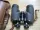 Orig US Army Fernglas M16 7x50 & M24 Köcher WWII Sight Leathercase Binocular Case