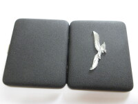 LW Luftwaffe Adler WH Zigaretten Etui Groß Silber