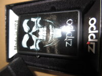 Zippo J Skull Head Shadow New