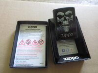 Zippo J Skull Head Shadow New