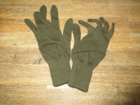 Vintage WWII US Army Style Woll Handschuhe M-1949